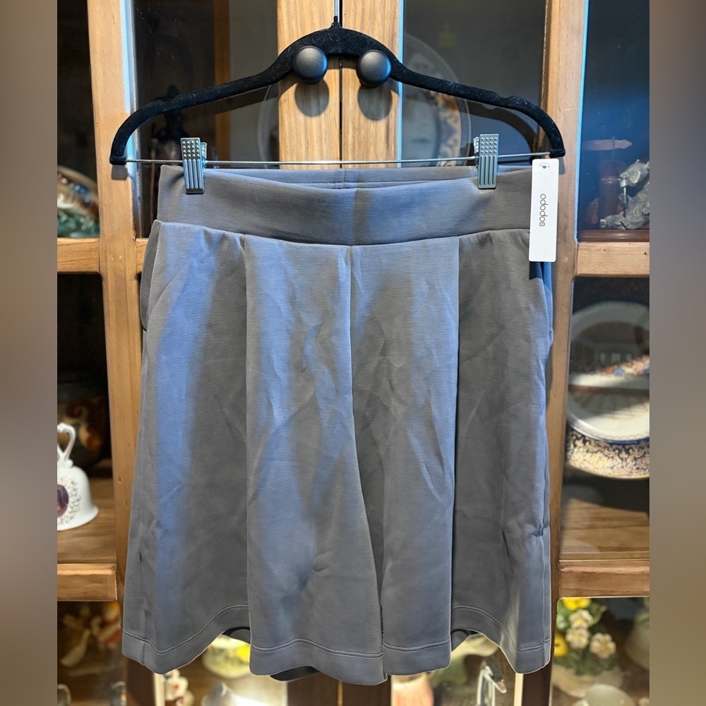 Ododos Modal Soft Wide Leg Shorts High Waist Size Medium NWT Women's Deep Gray - Picture 4 of 9